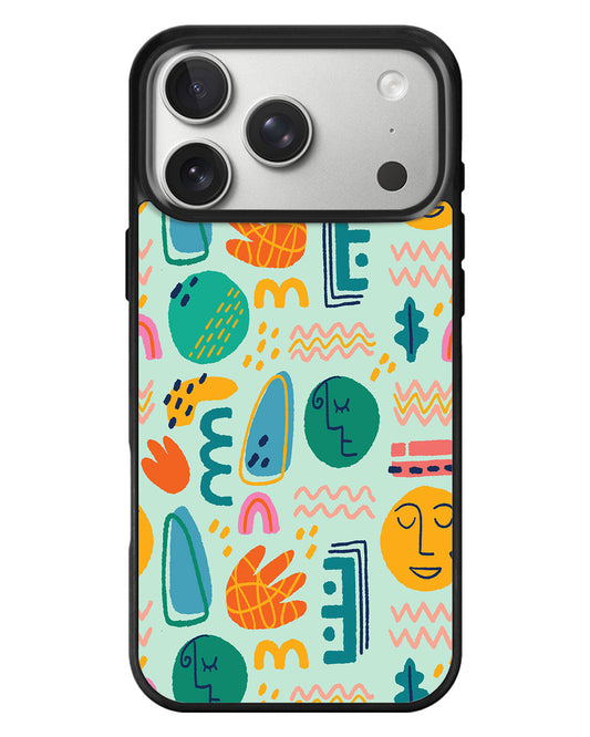 iPhone Standee Grip Case - Silent Art