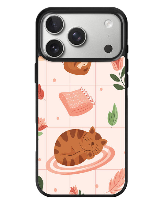 iPhone Standee Grip Case - Sleepy Autumn
