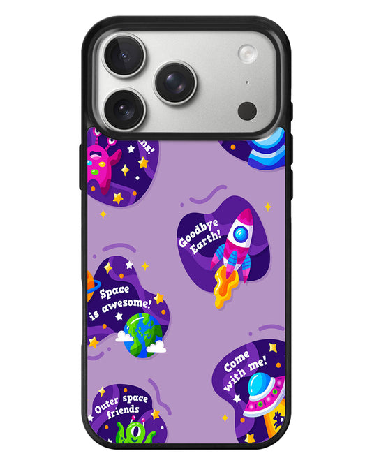 iPhone Standee Grip Case - Space Traveller