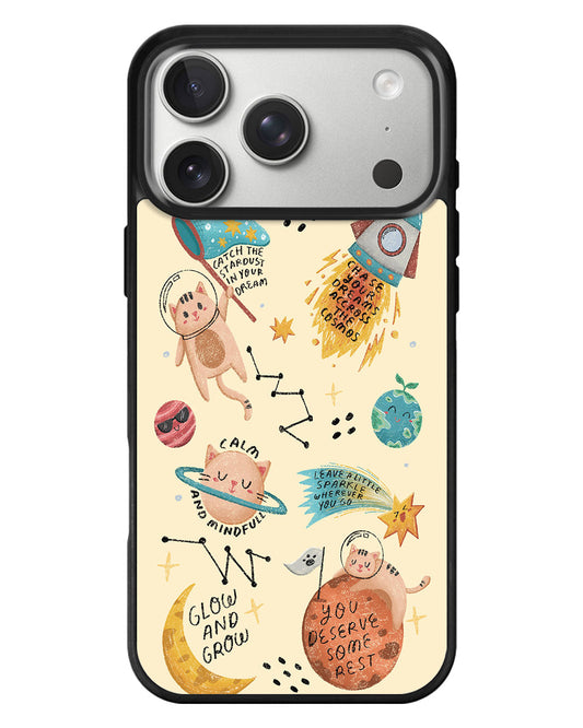 iPhone Standee Grip Case - Spaceship