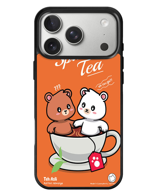iPhone Standee Grip Case - Spill the Tea
