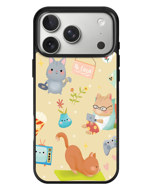 iPhone Standee Grip Case - Stay Home