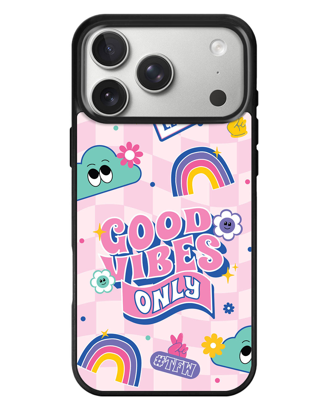 iPhone Standee Grip Case - TFW (Good Vibes)