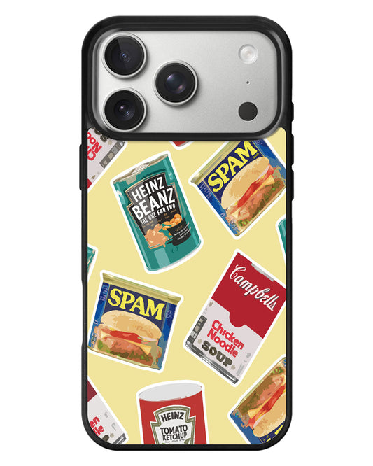 iPhone Standee Grip Case - Tinned Food