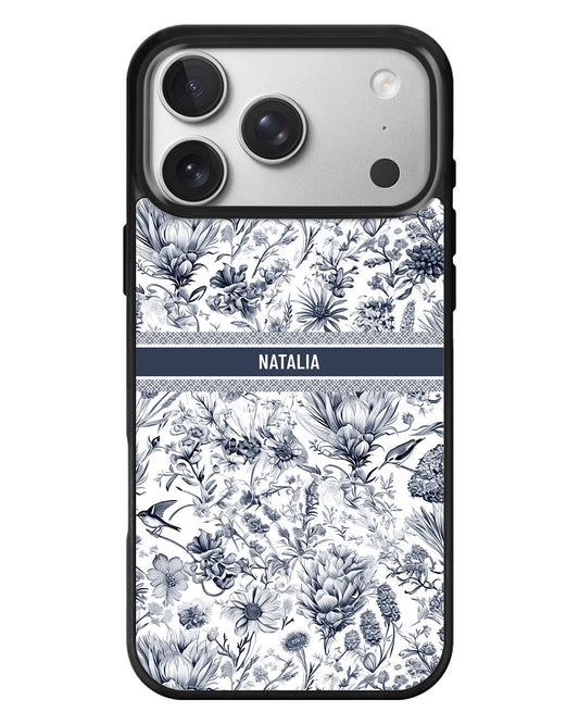 iPhone Standee Grip Case - Toile Du Juoy Botanica