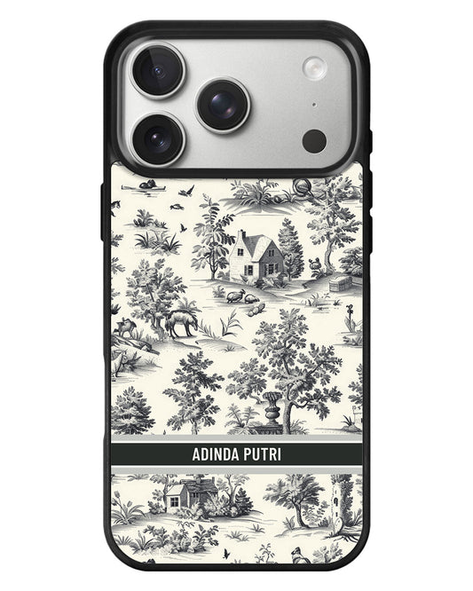 iPhone Standee Grip Case - Toile Du Juoy Chalet