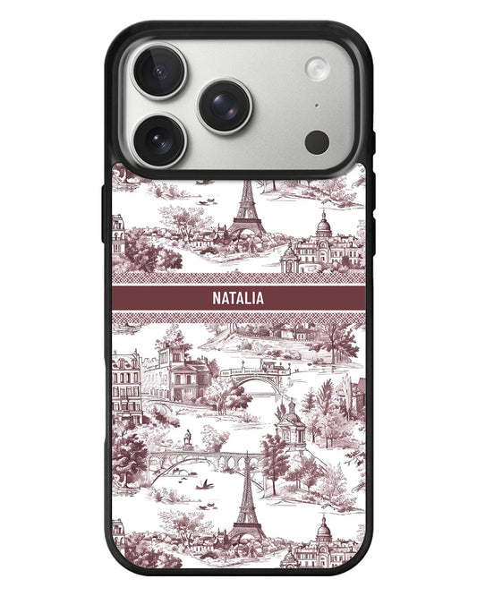 iPhone Standee Grip Case - Toile Du Juoy City