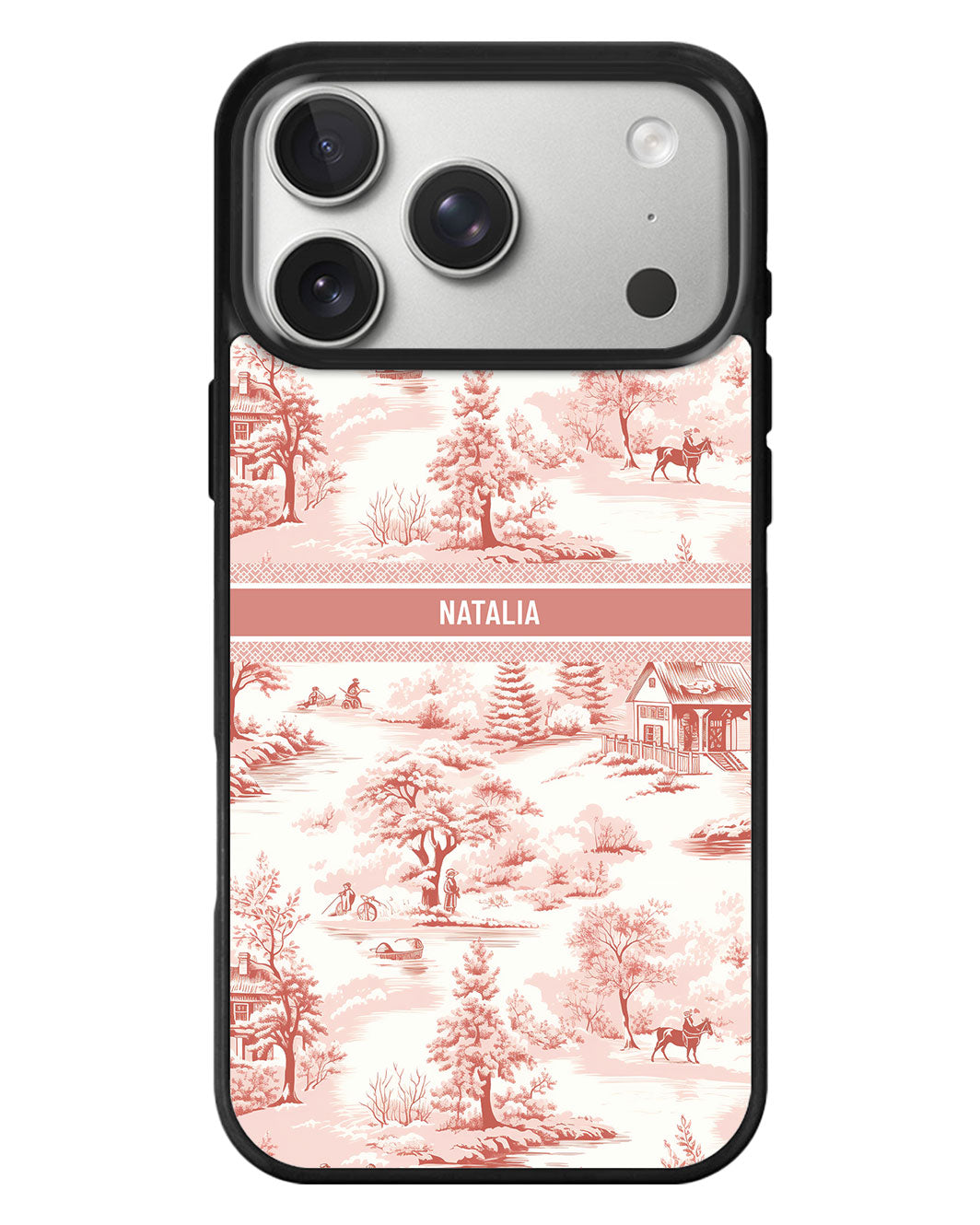 iPhone Standee Grip Case - Toile Du Juoy Country Side