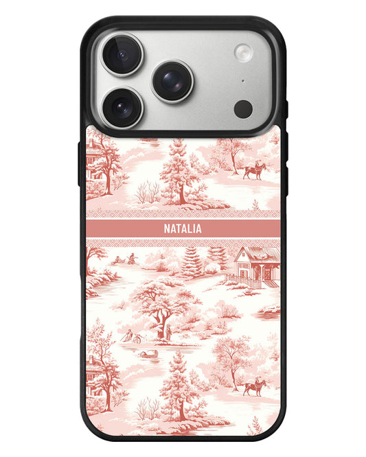 iPhone Standee Grip Case - Toile Du Juoy Country Side