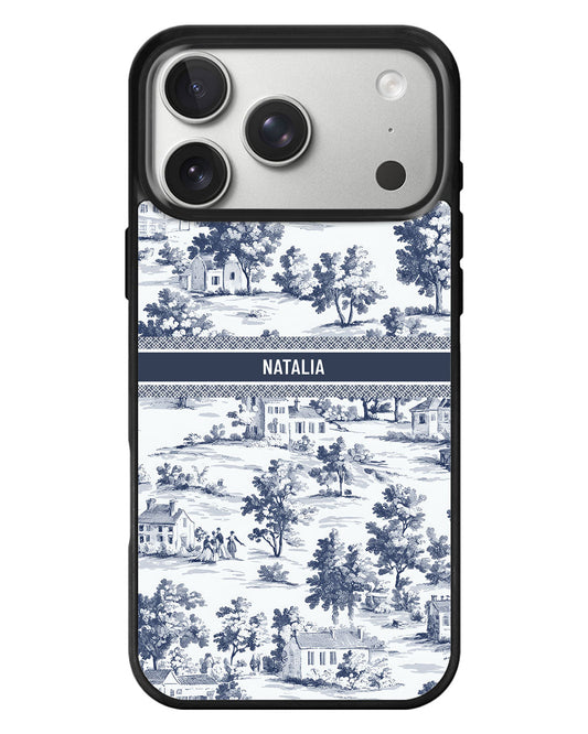 iPhone Standee Grip Case - Toile Du Juoy Village
