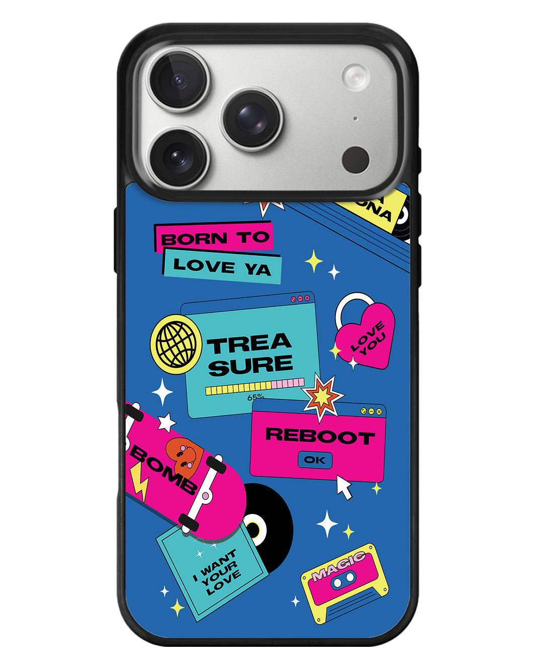iPhone Standee Grip Case - Treasure Reboot