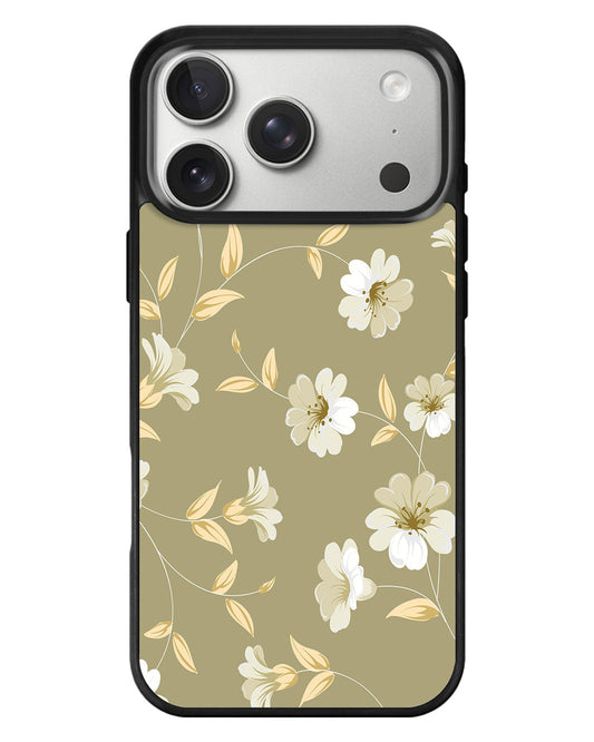 iPhone Standee Grip Case - White Magnolia