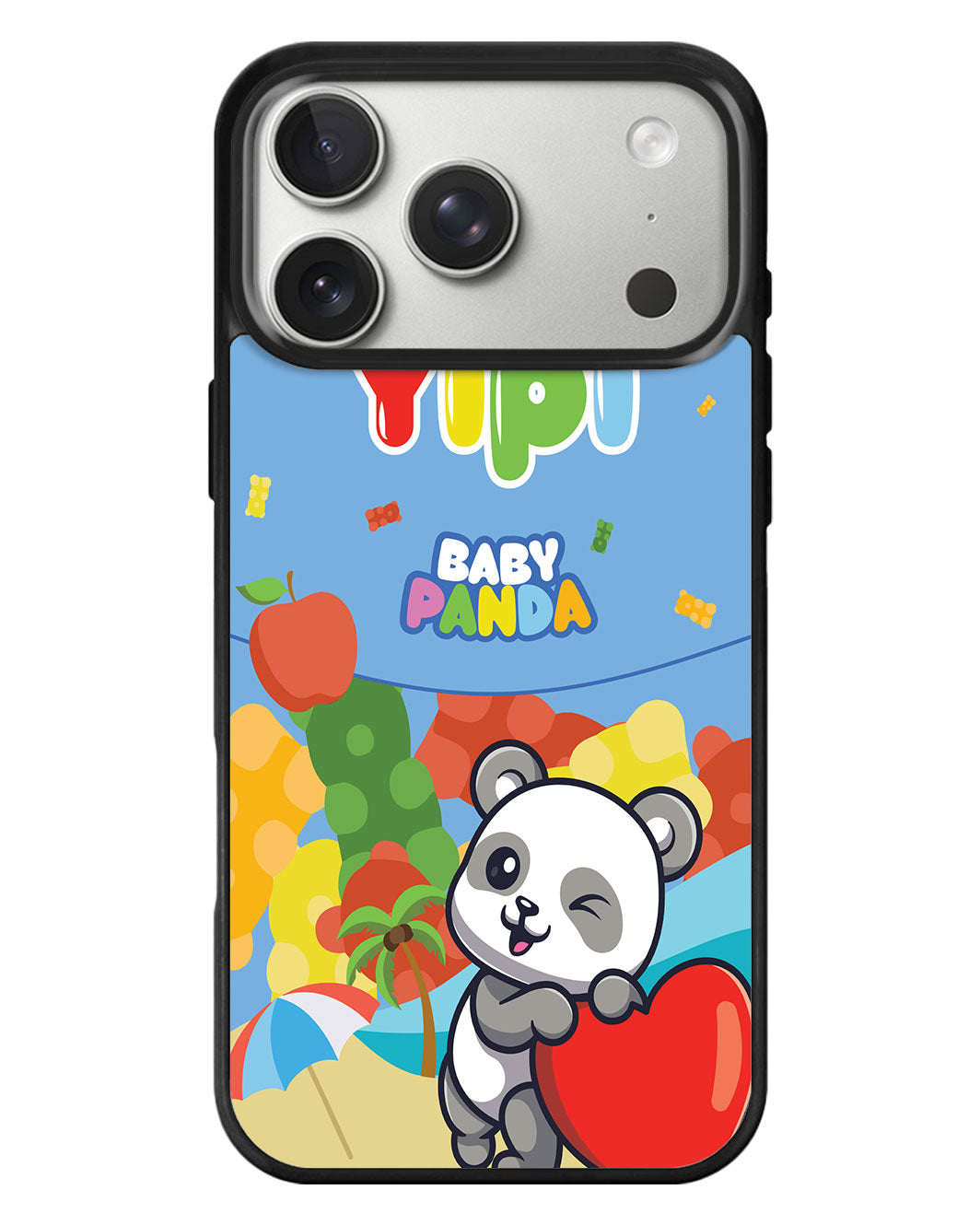 iPhone Standee Grip Case - Yipi Baby Panda