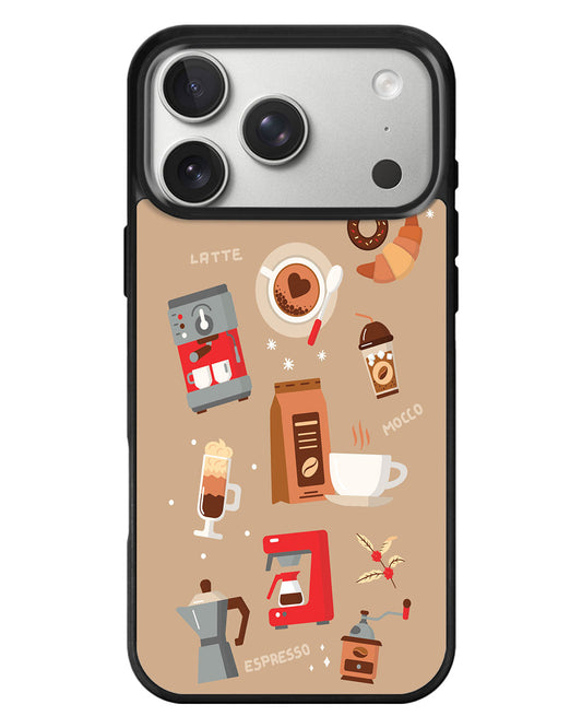 iPhone Standee Grip Case - Barista