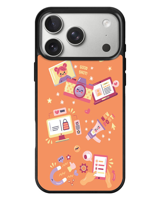 iPhone Standee Grip Case - Content Creator