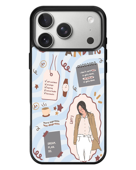 iPhone Standee Grip Case - ENTJ