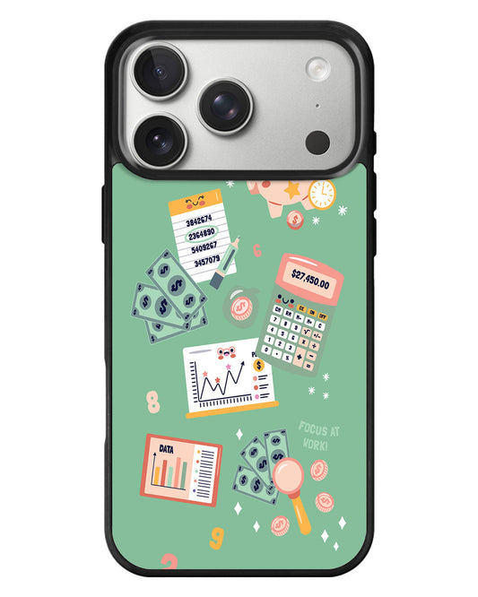 iPhone Standee Grip Case - Finance