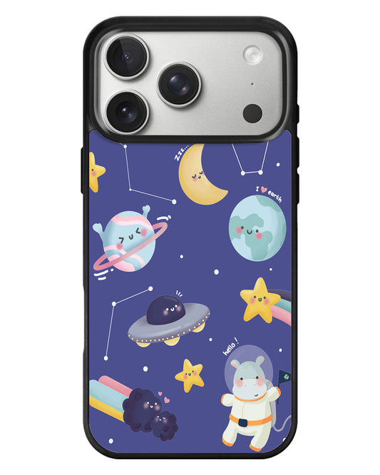 iPhone Standee Grip Case - Galaxy