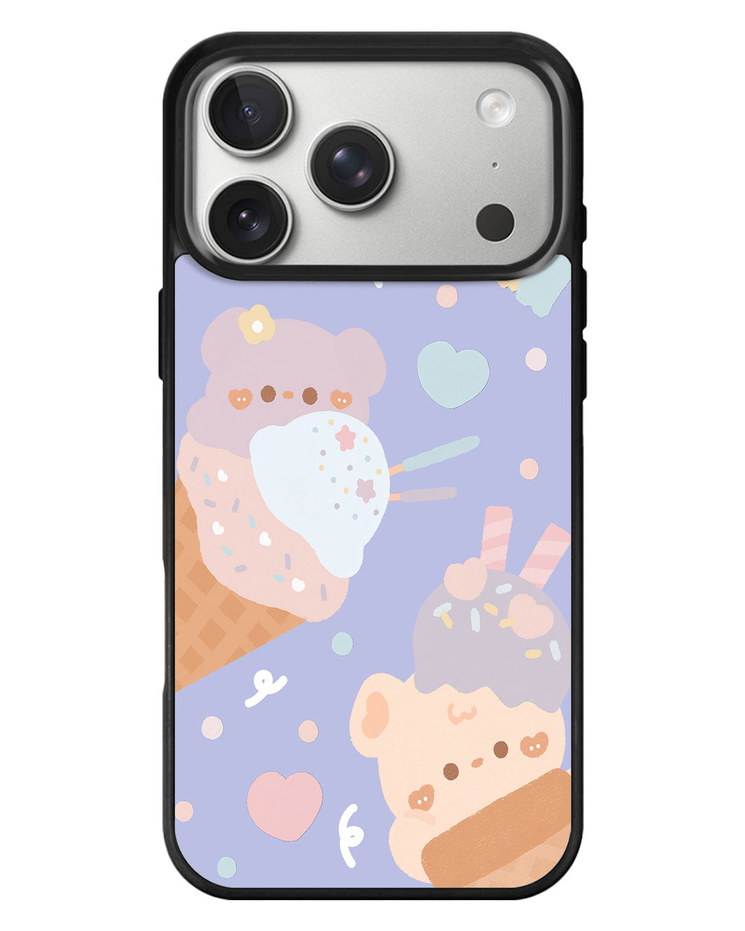 iPhone Standee Grip Case - Ice Cream for Teddy