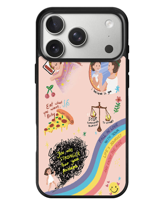 iPhone Standee Grip Case - Self Love 2.0