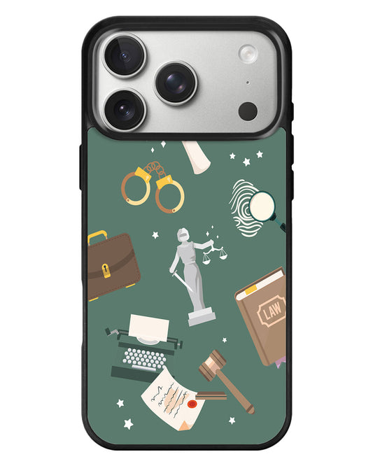 iPhone Standee Grip Case - Lawyer
