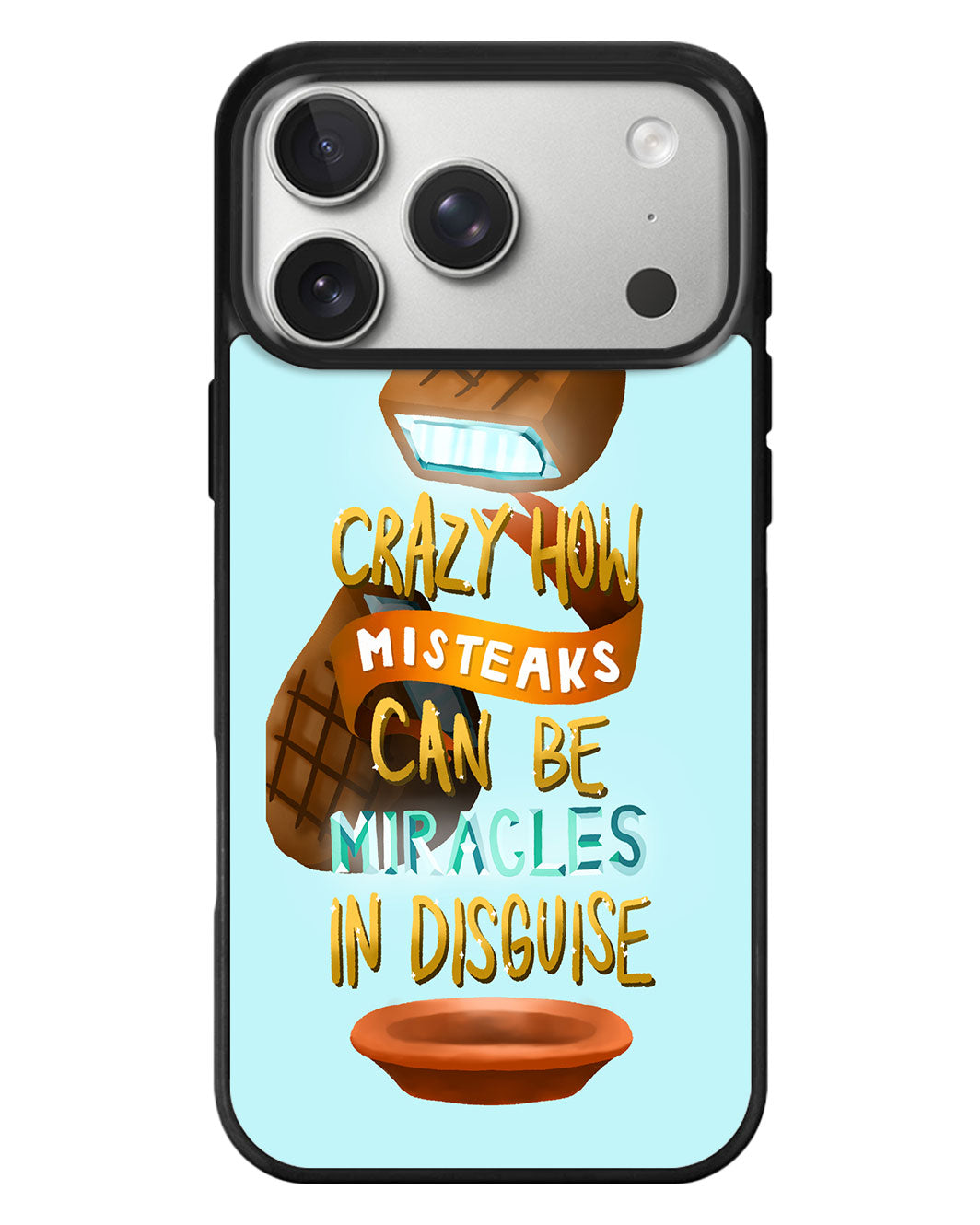 iPhone Standee Grip Case - Misteak to Miracle