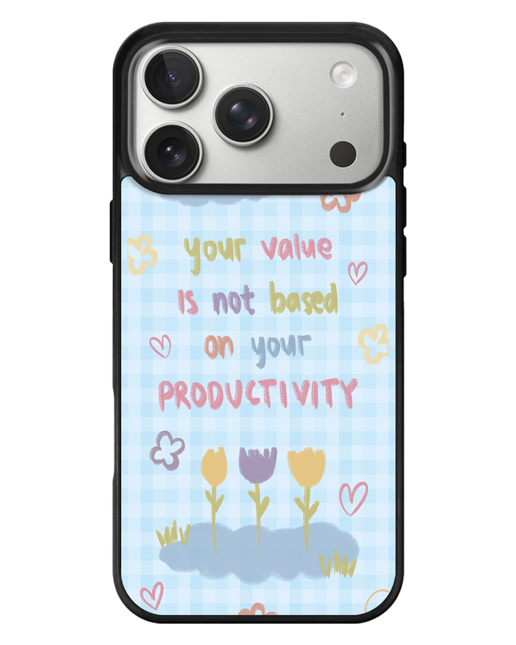 iPhone Standee Grip Case - Positive Energy