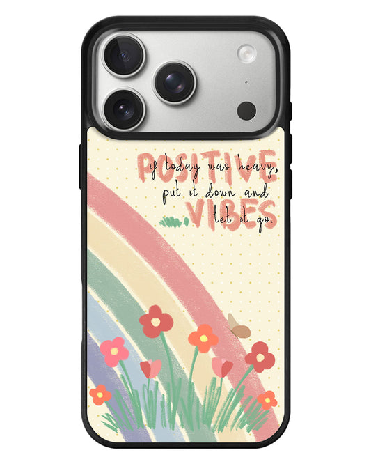 iPhone Standee Grip Case - Positive Vibes