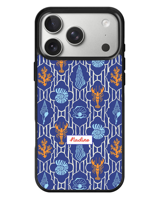 iPhone Standee Grip Case - Seaside Opulence 3.0