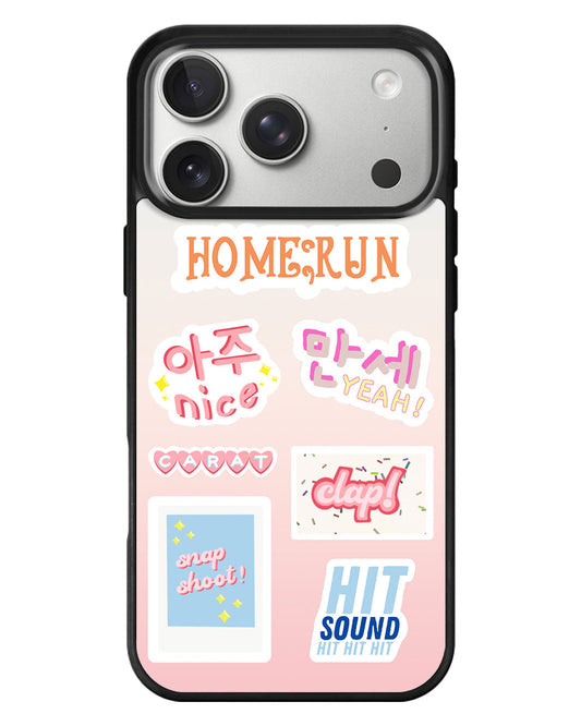 iPhone Standee Grip Case - Seventeen Sticker Pack