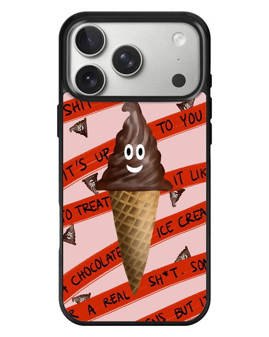 iPhone Standee Grip Case - Sh*t Happens