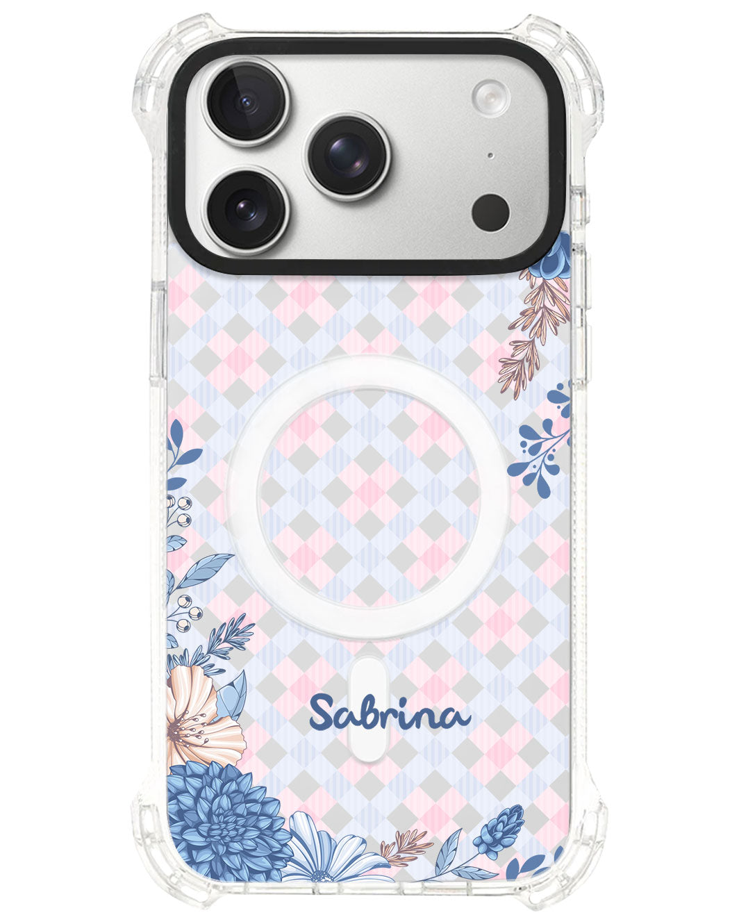 iPhone Rearguard UltimateS⁴ - Blue Florals