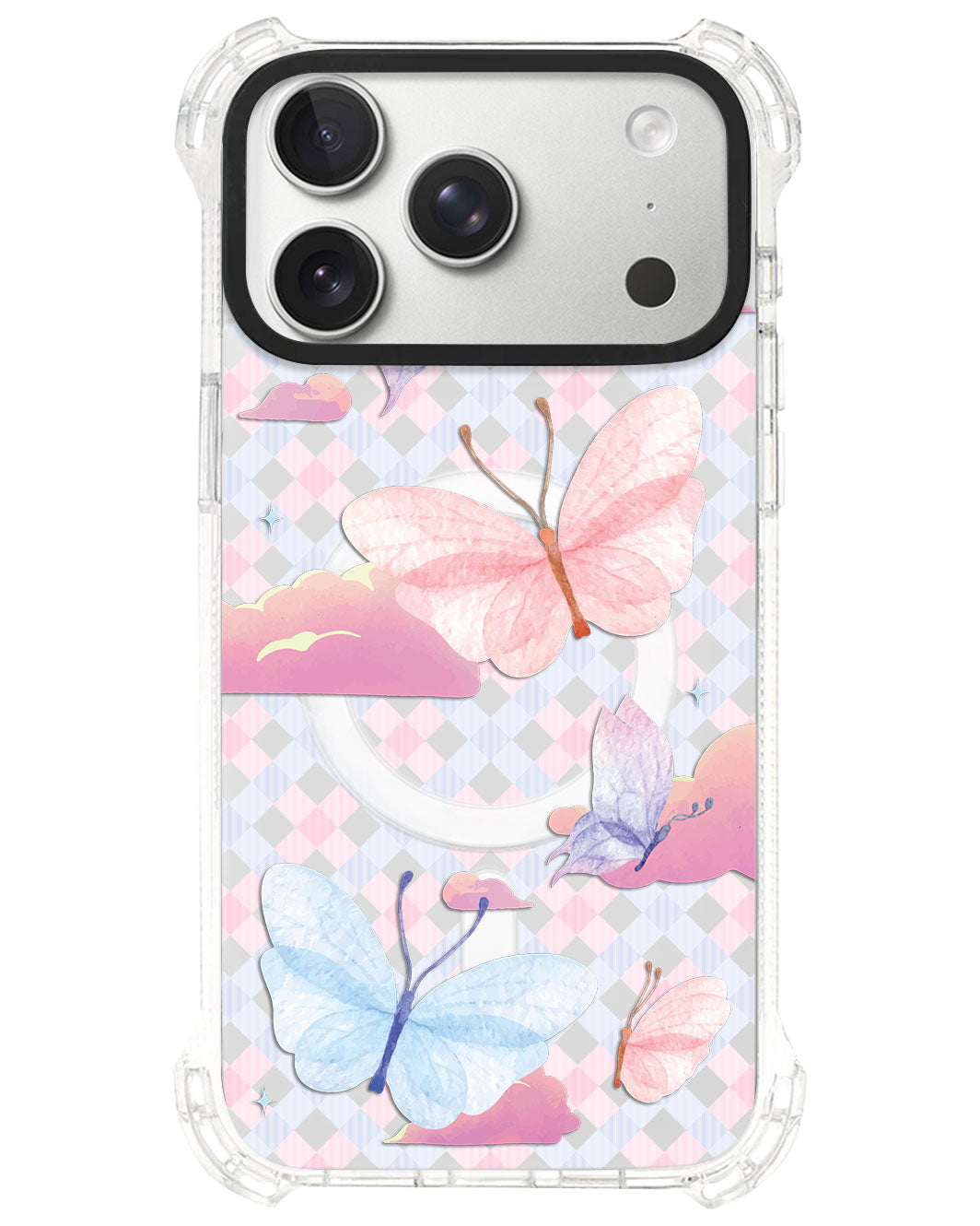 iPhone Rearguard UltimateS⁴ - Butterfly & Clouds