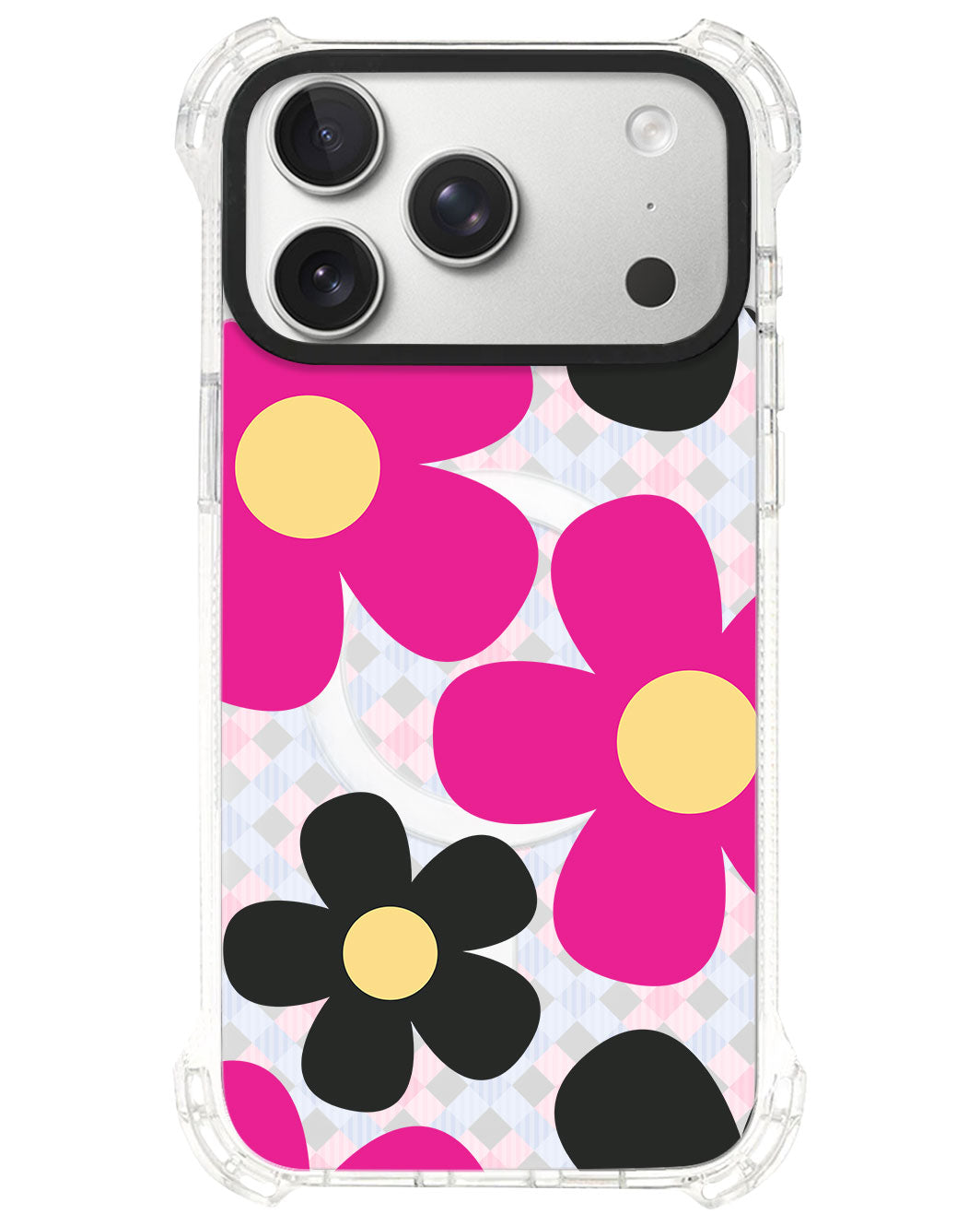 iPhone Rearguard UltimateS⁴ - Daisy Hot Pink
