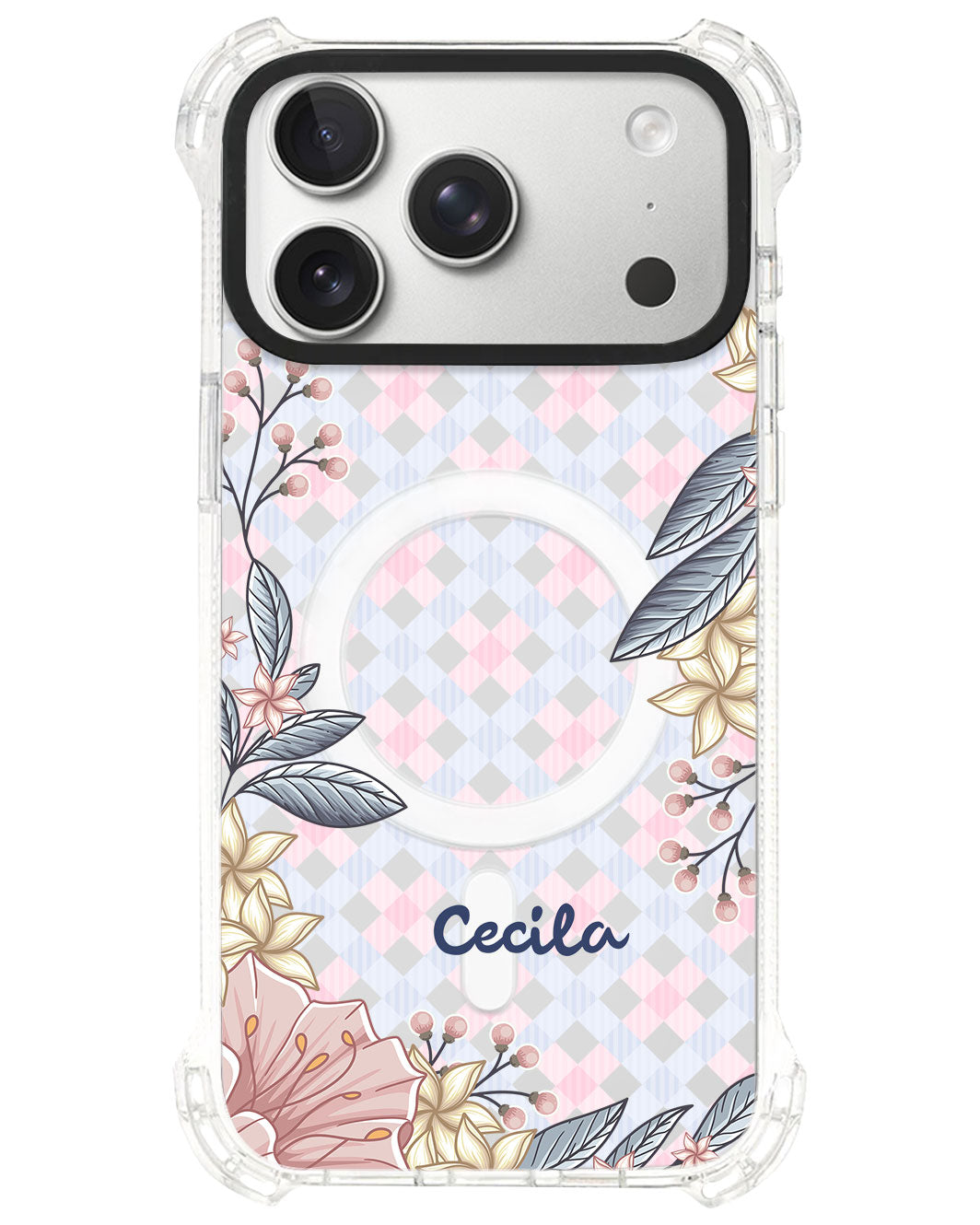 iPhone Rearguard UltimateS⁴ - Pink Florals