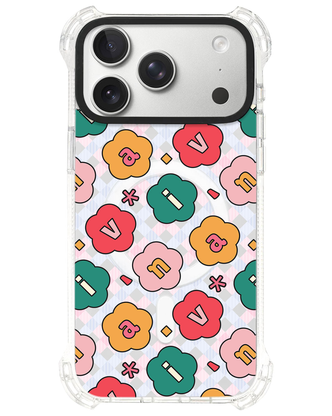 iPhone Rearguard UltimateS⁴ - CUSTOM MONOGRAM 3.0 Flower Petals 3.0
