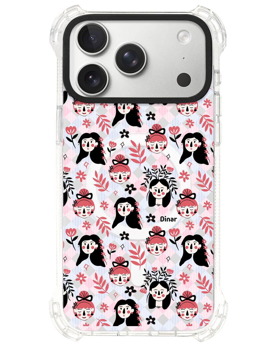 iPhone Rearguard UltimateS⁴ - Flowery Faces