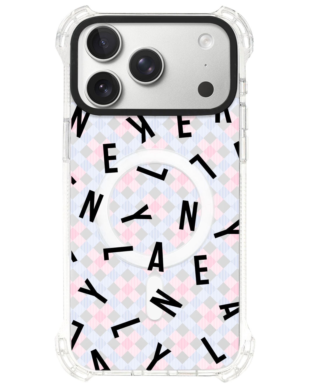 iPhone Ultimate Model-S⁴ - CUSTOM MONOGRAM 1.0 Noir