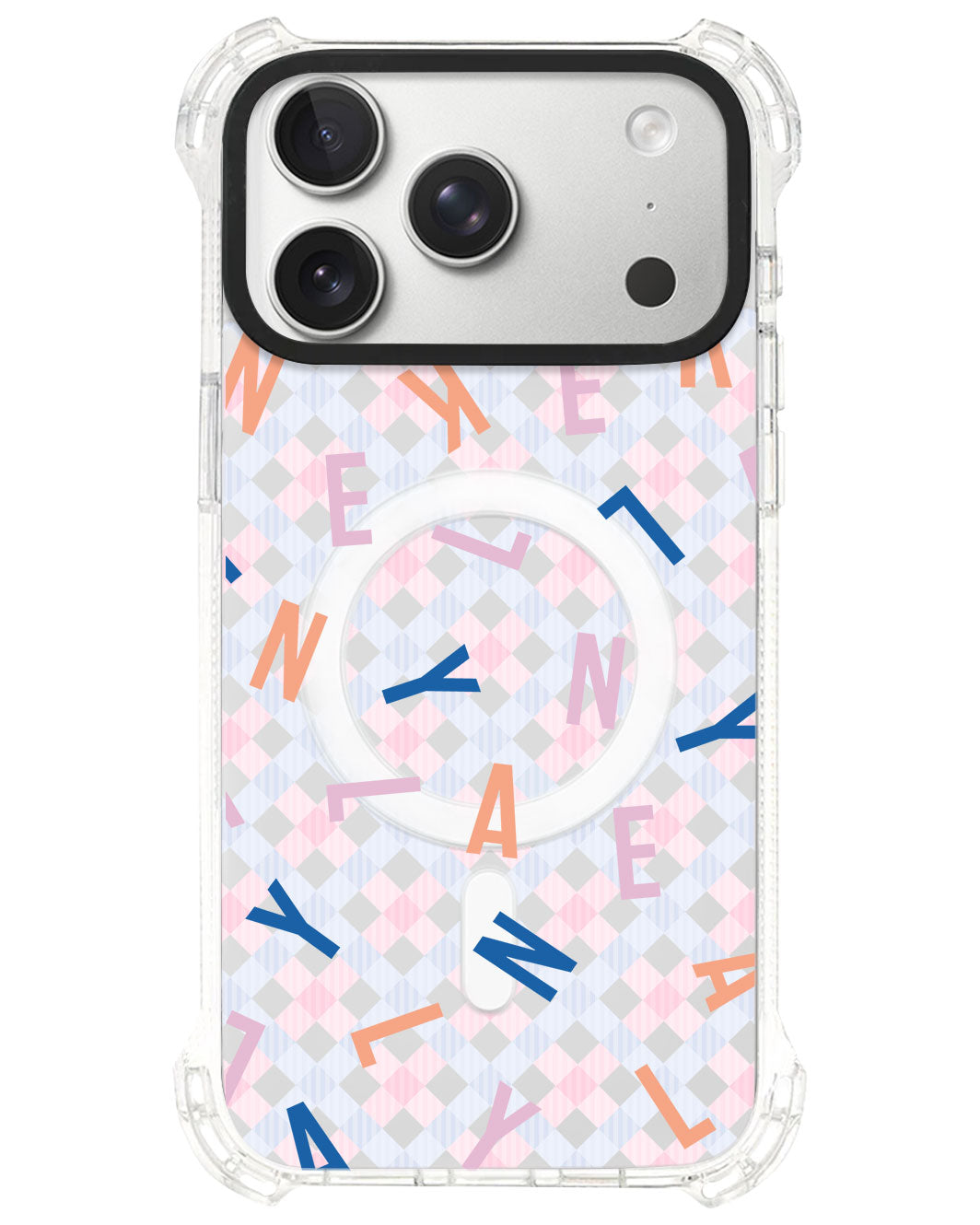 iPhone Ultimate Model-S⁴ - CUSTOM MONOGRAM 1.0 Rainbow
