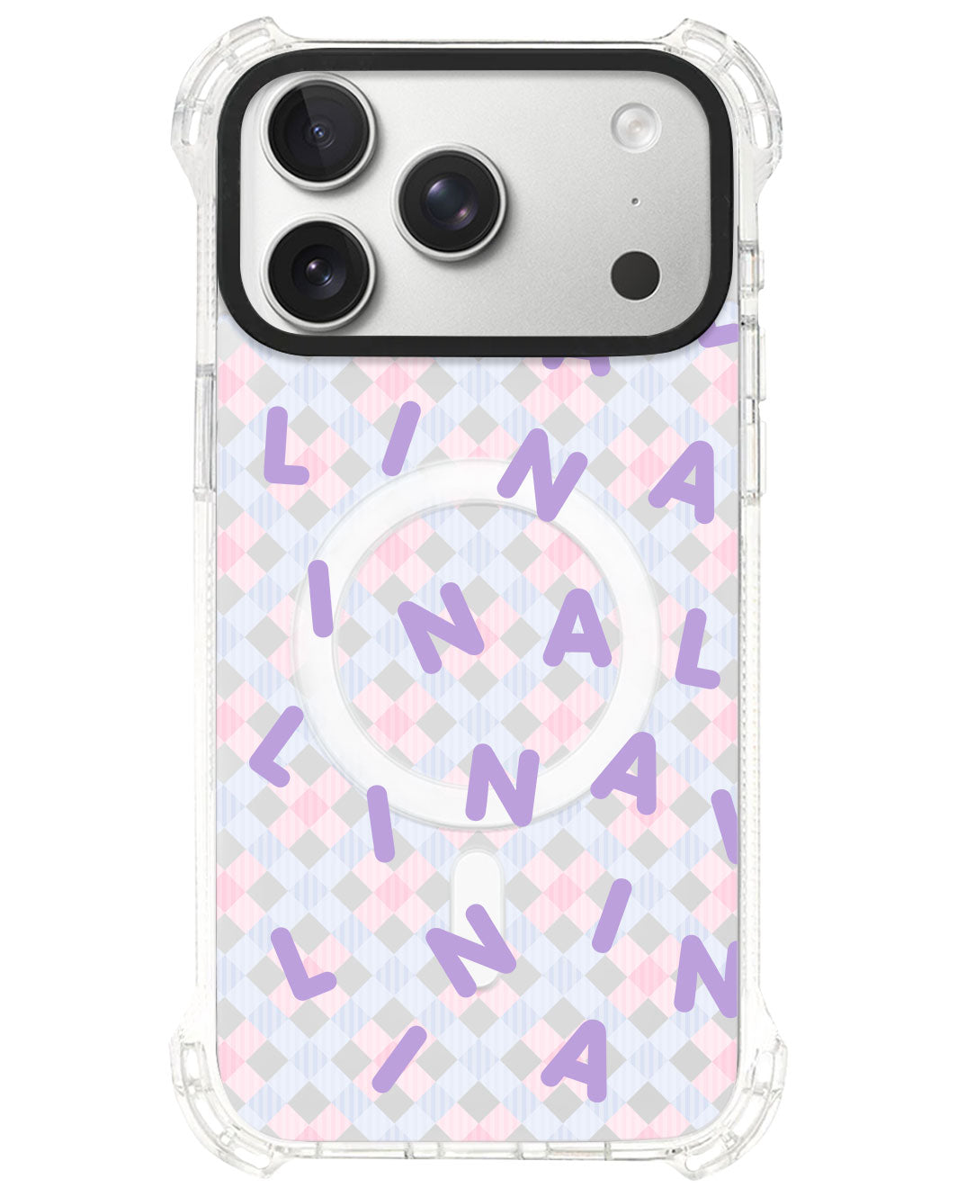 iPhone Ultimate Model-S⁴ - CUSTOM MONOGRAM 2.0 Lilac