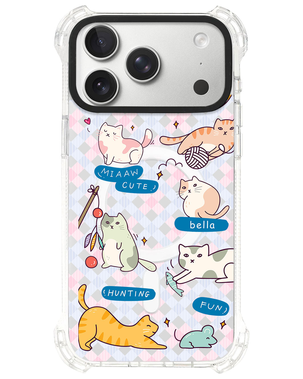 iPhone Rearguard UltimateS⁴ - Playful Cat 2.0