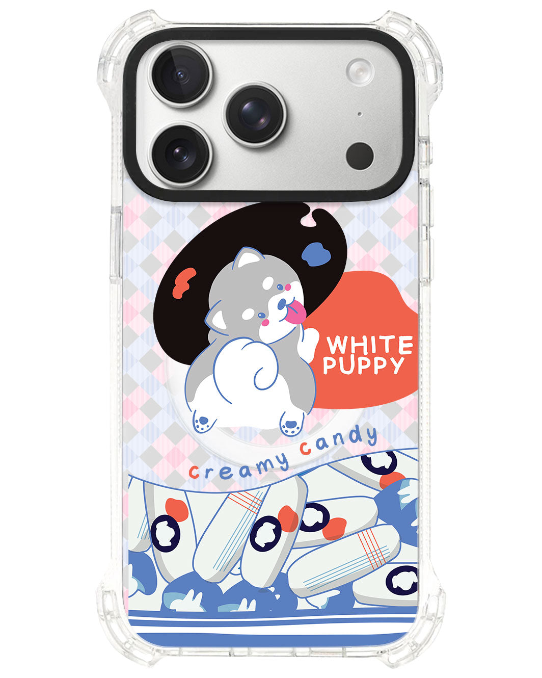 iPhone Rearguard UltimateS⁴ - White Puppy