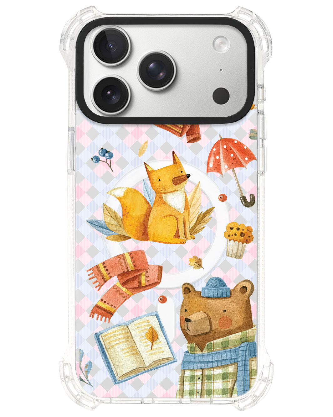iPhone Rearguard UltimateS⁴ - Bear and Fox