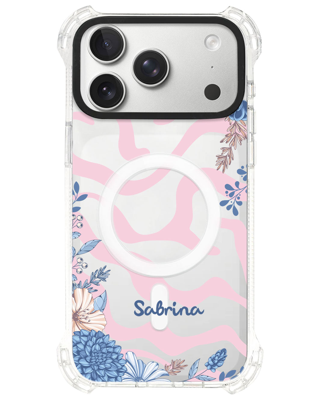 iPhone Ultimate Model-S⁴ - Blue Florals
