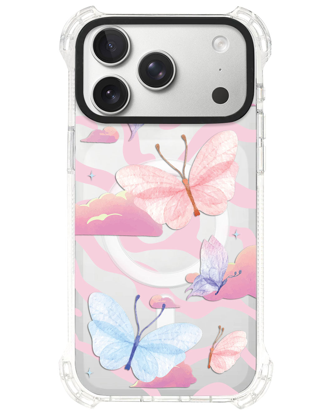 iPhone Rearguard UltimateS⁴ - Butterfly & Clouds