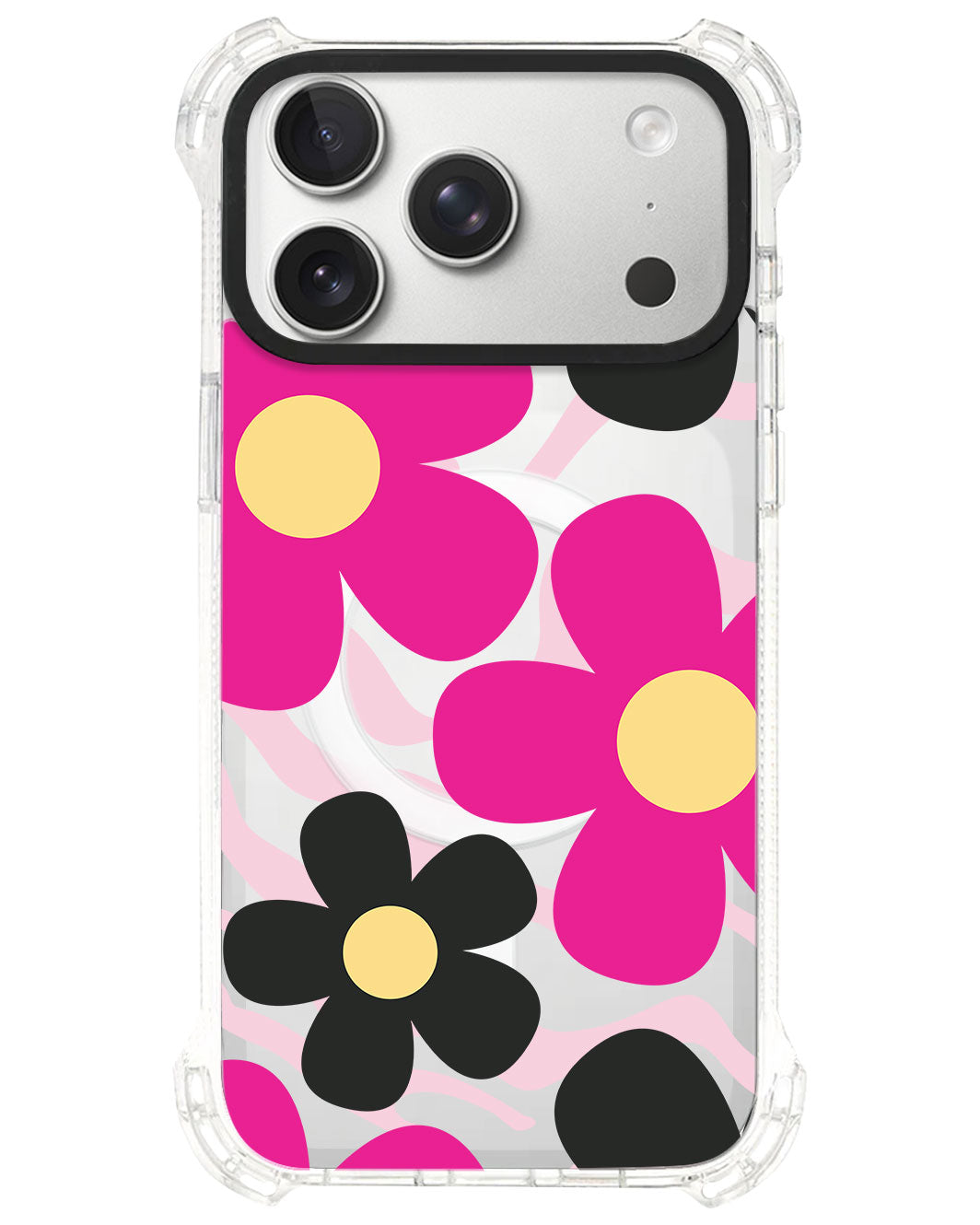 iPhone Rearguard UltimateS⁴ - Daisy Hot Pink