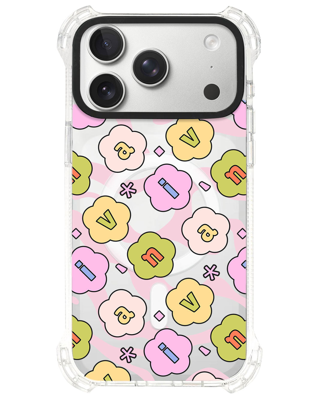 iPhone Rearguard UltimateS⁴ - CUSTOM MONOGRAM 3.0 Flower Petals 1.0