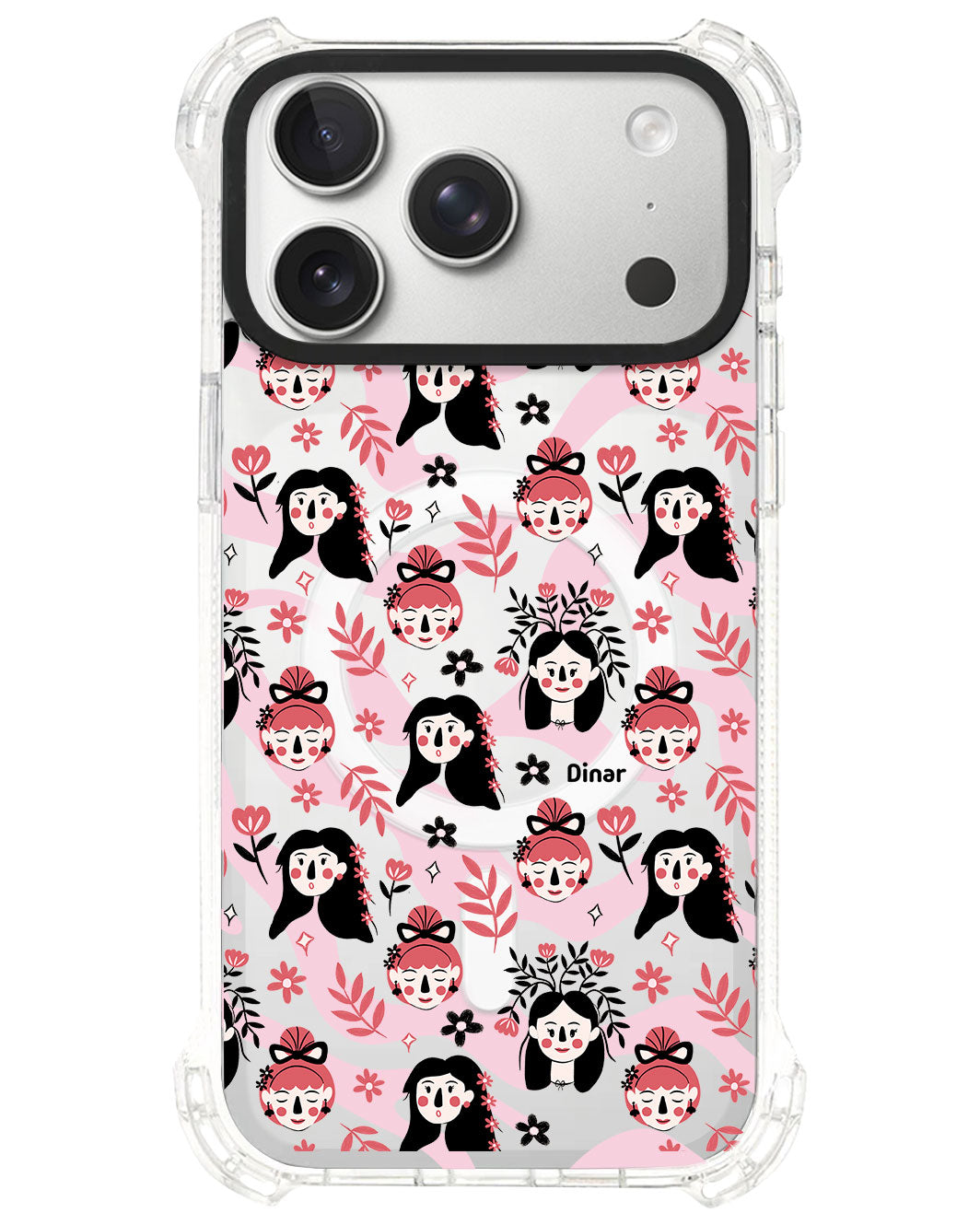 iPhone Rearguard UltimateS⁴ - Flowery Faces