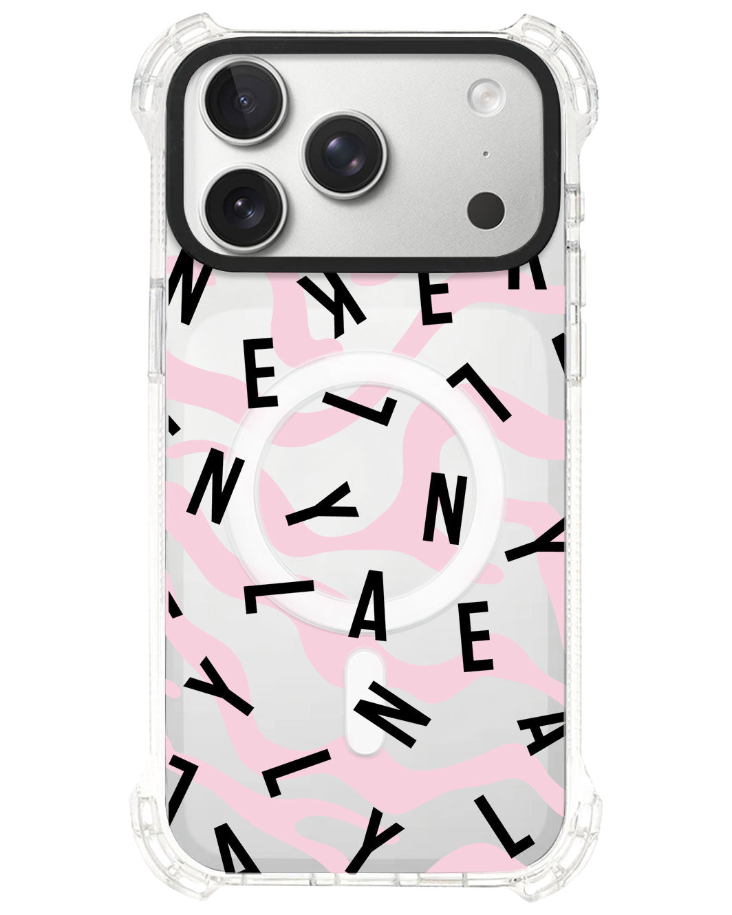 iPhone Ultimate Model-S⁴ - CUSTOM MONOGRAM 1.0 Noir