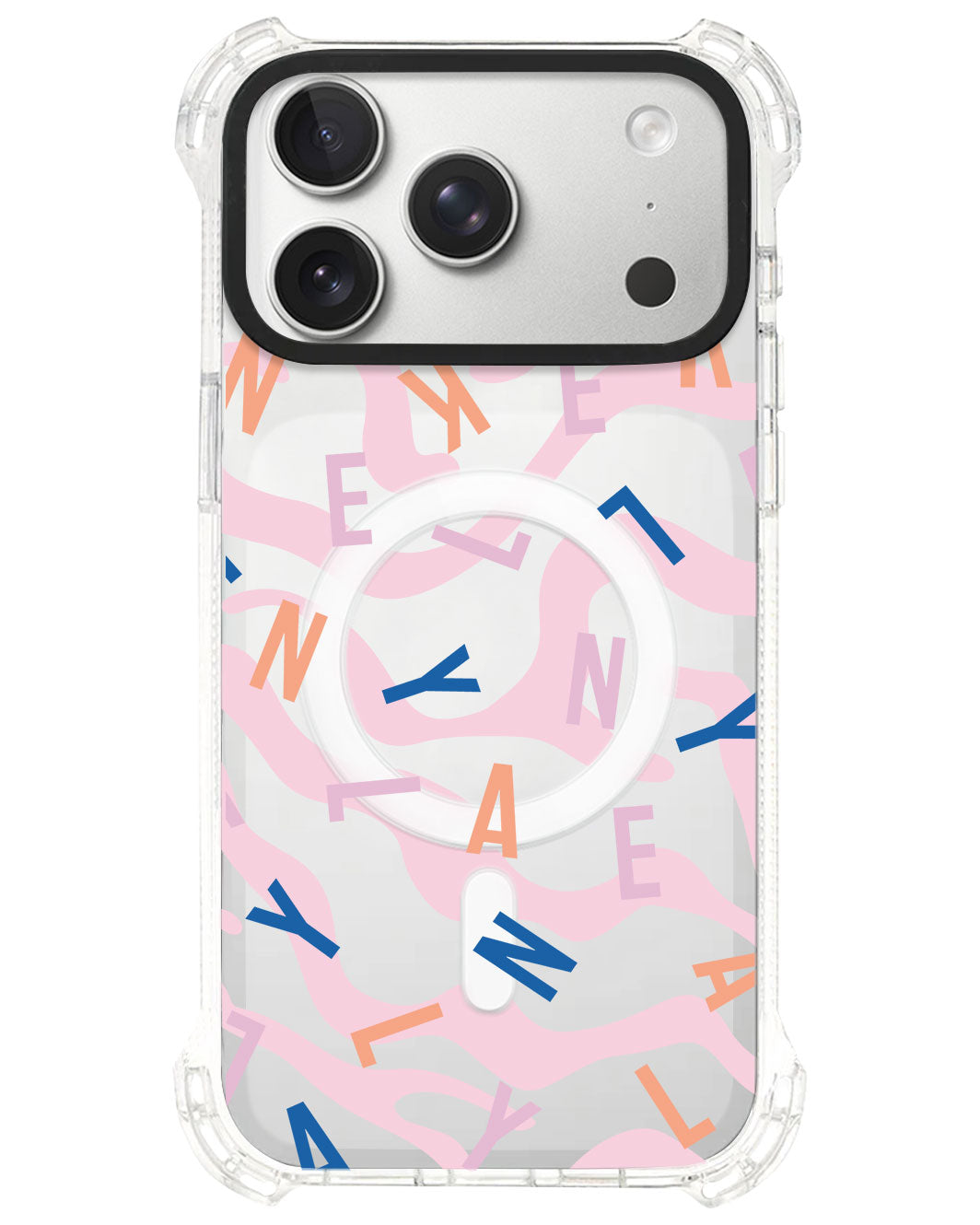 iPhone Ultimate Model-S⁴ - CUSTOM MONOGRAM 1.0 Rainbow